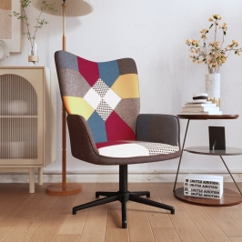 Silla de relax de tela patchwork