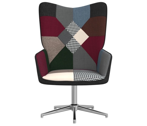 Silla de relax de tela patchwork