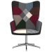 Silla de relax de tela patchwork