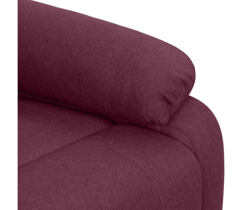 Sillón de masaje elevable tela morado