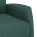 Sillón elevable tela verde oscuro