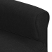 Sillón de masaje elevable tela negro