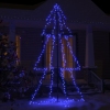 Árbol de Navidad 300 luces LED interior y exterior 120x220 cm