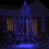 Árbol de Navidad 360 luces LED interior y exterior 143x250 cm