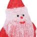 Figura de Papá Noel de acrílico navideño LED 28 cm