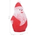 Figura de Papá Noel de acrílico navideño LED 28 cm