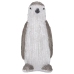 Figura de pingüino de acrílico navideño LED 30 cm