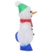 Figura de muñeco de nieve de acrílico navideño LED 30 cm