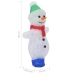 Figura de muñeco de nieve de acrílico navideño LED 30 cm