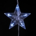 Cortina de luces estrellas 200 LEDs azul 8 funciones