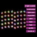 Cortina de luces estrellas 200 LEDs de colores 8 funciones