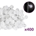 Guirnalda de luces globos 8 funciones 40 m 400 LEDs blanco frío