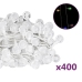 Guirnalda de luces globos 8 funciones 40 m 400 LEDs de colores