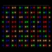 Cortina de luces 3x3 m 300 LED de colores 8 funciones