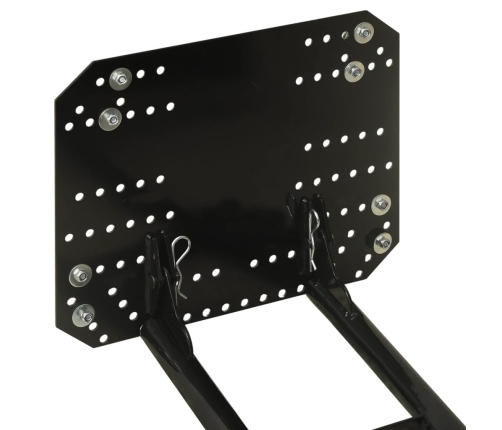 Pala quitanieves para quad ATV 115x38 cm negro