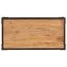 Mesa de centro de madera maciza acacia 90x45x35 cm