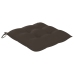 Sillas de jardín 8 uds madera teca con cojines gris taupe