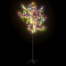 Árbol de Navidad 200 LEDs de colores flores de cerezo 180 cm