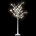 Árbol de Navidad LED blanco frío sauce interior exterior 1,2 m