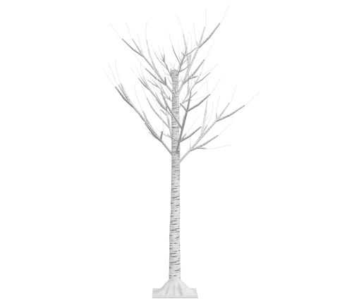 Árbol de Navidad LED blanco frío sauce interior exterior 1,2 m