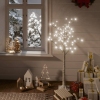 Árbol de Navidad LED blanco frío sauce interior exterior 1,2 m