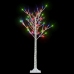 Árbol de Navidad 120 LEDs colores sauce interior exterior 1,2 m