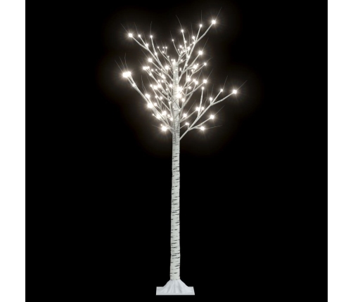 Árbol de Navidad LED blanco frío sauce interior exterior 1,5 m