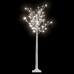 Árbol de Navidad LED blanco frío sauce interior exterior 1,5 m