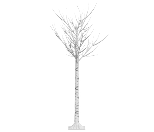 Árbol de Navidad LED blanco frío sauce interior exterior 1,5 m