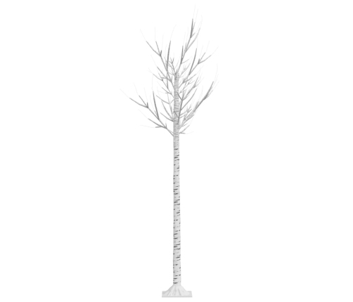 Árbol de Navidad LED blanco frío sauce interior exterior 1,8 m