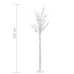 Árbol de Navidad LED blanco frío sauce interior exterior 1,8 m