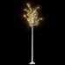 Árbol de Navidad LED blanco cálido sauce interior exterior 2,2m