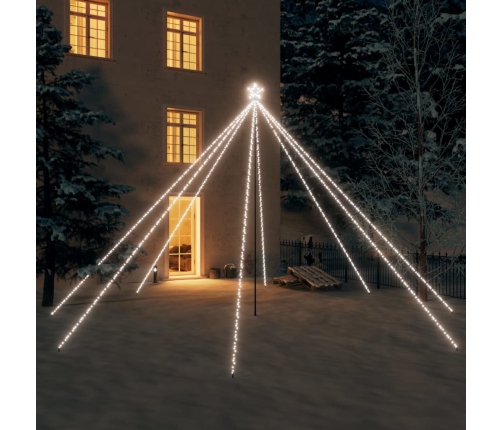 LED árbol de Navidad interior/exterior 800 LED blanco frío 5 m