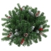 Árbol de Navidad artificial con luces PVC verde 40 cm