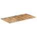 Tablero para mesa madera de mango rugosa 120x60x (1,5-1,6) cm