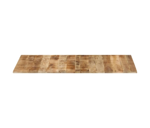 Tablero para mesa madera de mango rugosa 120x60x (1,5-1,6) cm