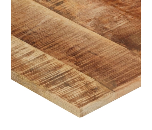 Tablero para mesa madera de mango rugosa 120x60x (1,5-1,6) cm