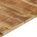 Tablero para mesa madera de mango rugosa 120x60x (1,5-1,6) cm