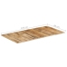 Tablero para mesa madera de mango rugosa 120x60x (1,5-1,6) cm