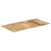 Tablero para mesa madera de mango rugosa 120x60x (1,5-1,6) cm