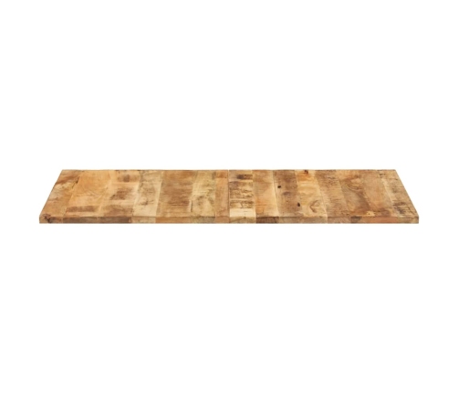 Tablero para mesa madera de mango rugosa 140x60x(2,5-2,7) cm