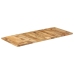 Tablero para mesa madera de mango rugosa 140x60x(2,5-2,7) cm