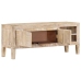 Mueble de TV madera maciza de mango 110x35x46 cm