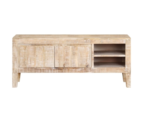 Mueble de TV madera maciza de mango 110x35x46 cm