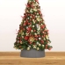 Falda del árbol de Navidad marrón Ø65x19,5 cm