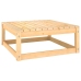 Juego de muebles de jardín 8 piezas madera maciza de pino