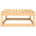 Juego de muebles de jardín 8 piezas madera maciza de pino