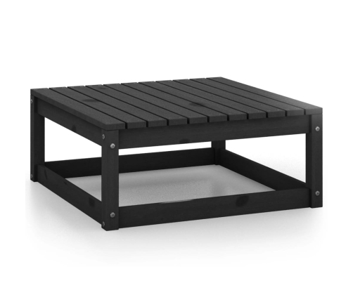 Juego de muebles de jardín 11 piezas madera maciza de pino