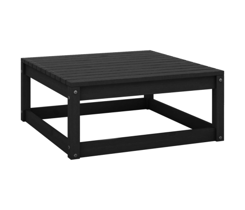 Juego de muebles de jardín 13 piezas madera maciza de pino