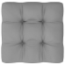 Juego de muebles de jardín 5 pzas y cojines madera pino maciza